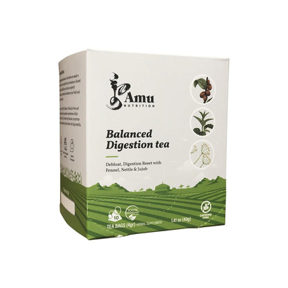 AMU NUTRITION - Digestion Tea - 10 non-plastic teabags