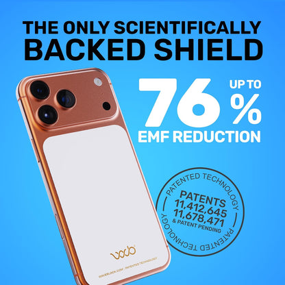WAVEBLOCK EMF Blocker Sticker for iPhone 15 White