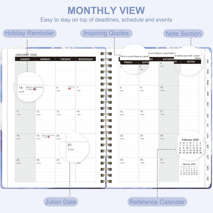 Weekly To Do List Notepad, 52 Sheets, Undated Weekly Planner, Letter Size | 8.5"x11", 100GSM, Thick Paper, Twin-Wire Spiral Bound, Tear Off Desk Pad, For Women & Man, Home School & Office Work