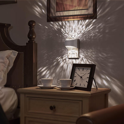 Briignite Night Light,Night Lights Plug into Wall,LED Projector Night Light
