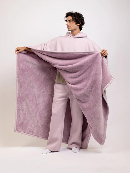 FREE THE SHEEP Eden Hoodie – Oversized Weighted Hoodie Cloak with Ultra-Soft Faux Fur Liner