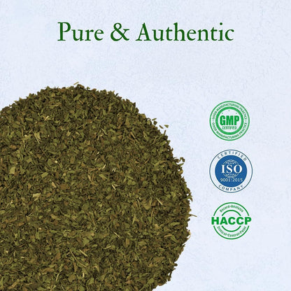 Nettle Leaf Tea 80 g | Loose Cut & Sifted for Fresh Herbal Infusions | Dried Urtica dioica Leaf cut for Herbal Tea By Hebhac Herbals