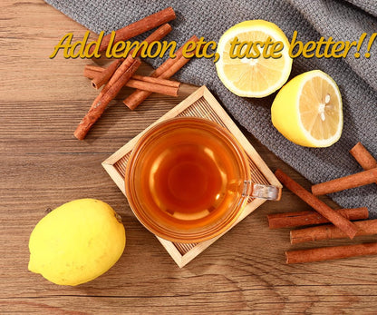 Premium 100 Pure Ceylon Cinnamon Tea Bags, Made with 100% Ceylon Cinnamon Sticks, No Additives & Caffeine Free.