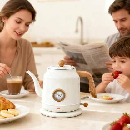 Gooseneck Kettle，0.8L Temperature Control Electric Tea Kettle