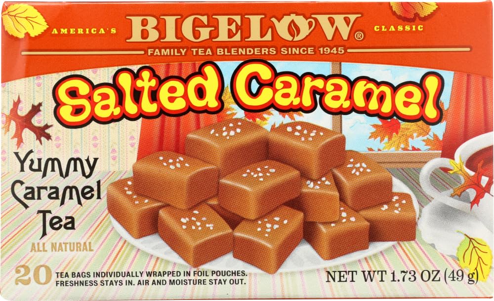Bigelow Tea Black Tea 6 Flavor Variety Pack, Caffeinated Tea with Mint, Lemon, Constant Comment, English Teatime, Earl Grey, and Vanilla Chai, 20 Count Box (Pack of 6), 120 Total Tea Bags