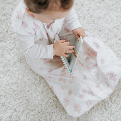 HALO SleepSack, 100% Cotton Wearable Blanket, Swaddle Transition Sleeping Bag, TOG 0.5, Ocean Life, Medium, 6-12 Months