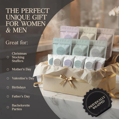 Lavender Chamomile Shower Steamers Aromatherapy 6 Pack – Lavender Shower Steamer for Sleep, Relaxation & Calm – Chamomile Spa Shower Bombs for Women & Men, Individually Wrapped