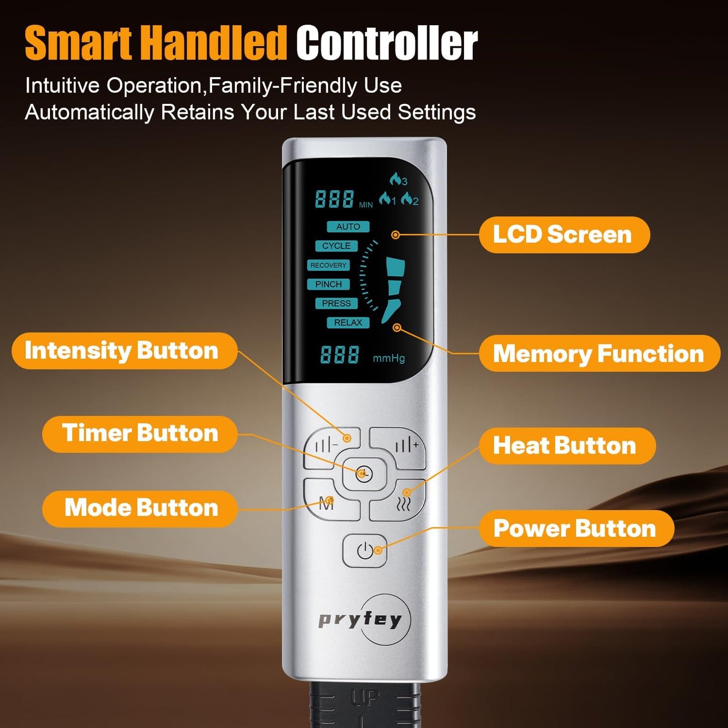 Leg Compression Massager for Circulation, Calf and Foot Massager with Heat, Compression Boots for Sore Muscle Relaxation, 6 Modes 12 Intensities 3 Timers, Gifts for Fathers Men and Women