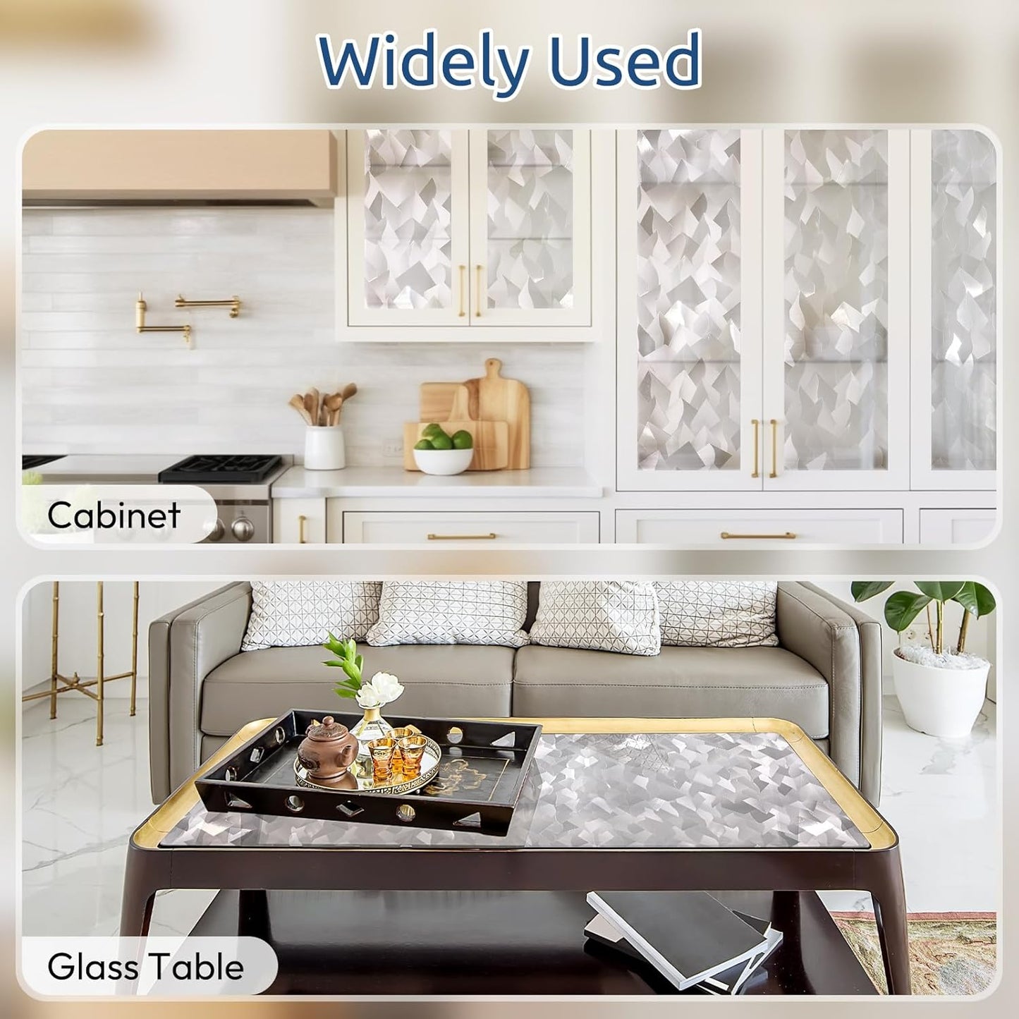 rabbitgoo Window Tint for Home with Tools, Black Silver, 17.5" x 78.7" | One Way Privacy Window Film UV Blocking Heat Control Static Cling No Glue Daytime Privacy See Out Not in