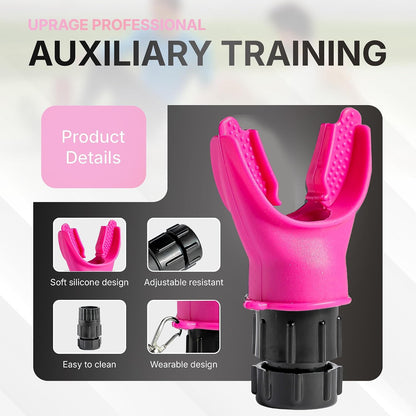 TN TINEXER Portable Compact Lung Exercise Device with High Quality Silicone Breathing Exercise Device Portable Muscle Trainer Easy to Clean