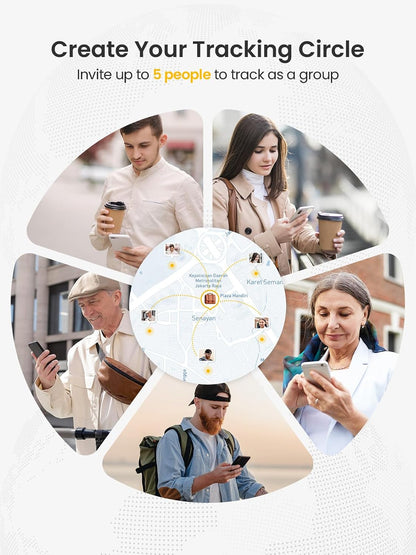 LOXP Rechargeable Wallet Tracker Card 2 Pack, Works with Find My [iOS Only]