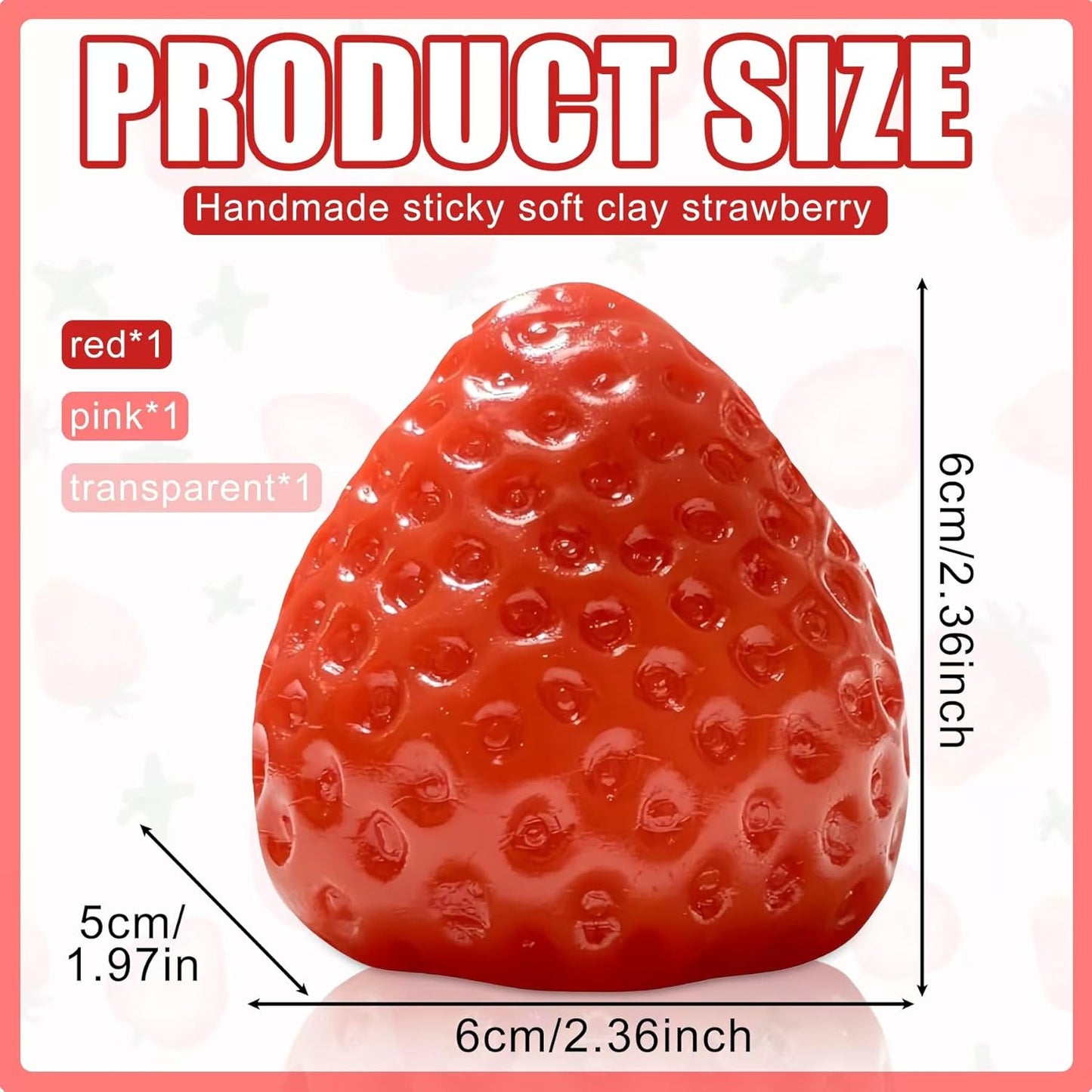 3Pcs Textured Stress Balls, Soft Sensory Fidget Toys Ball for Adults Kids