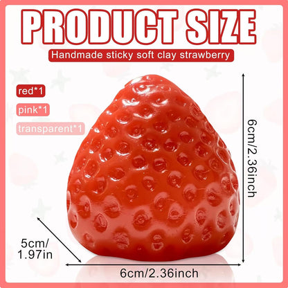 3Pcs Textured Stress Balls, Soft Sensory Fidget Toys Ball for Adults Kids