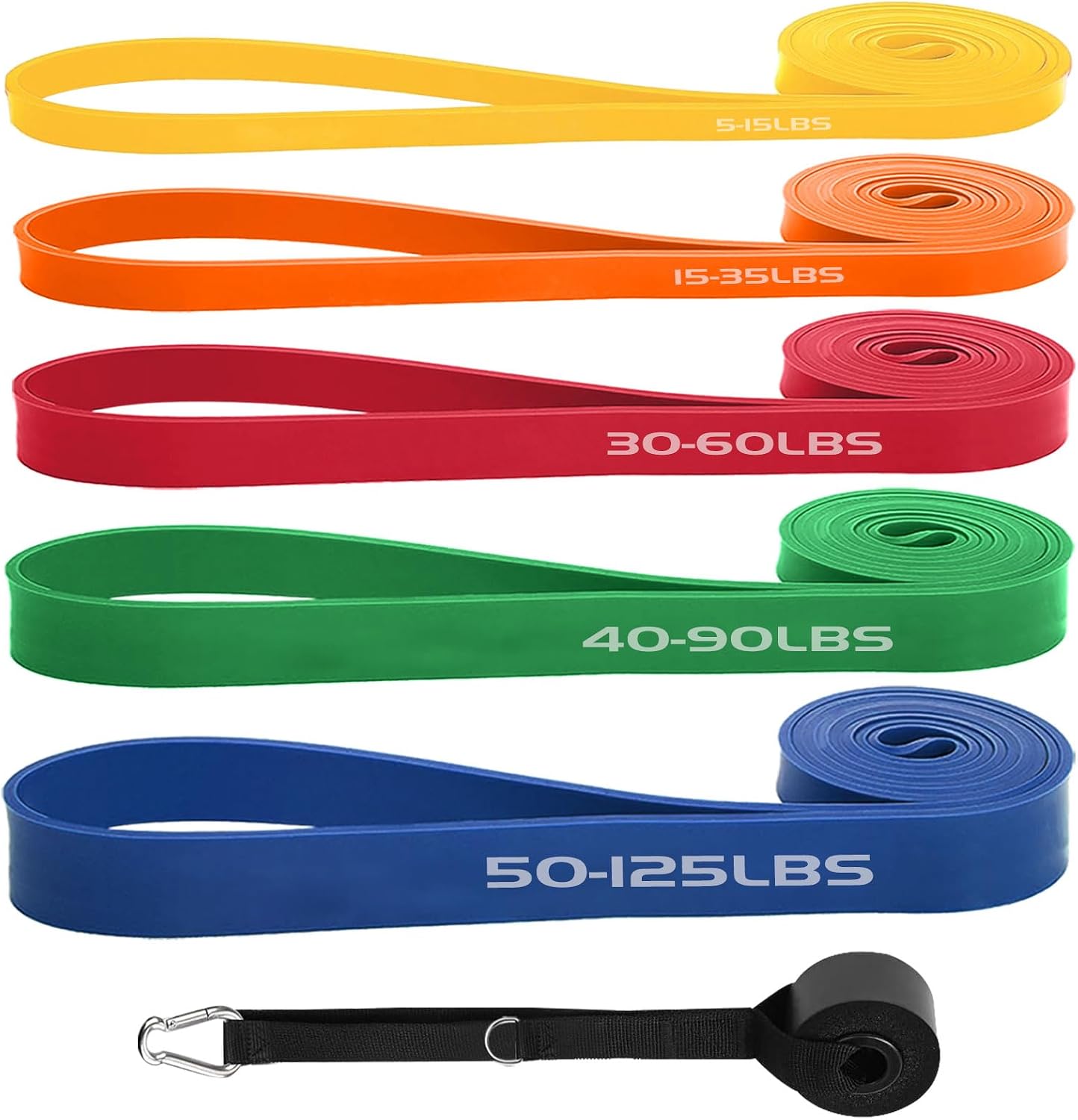 Exercise Bands Resistance Bands for Working Out,Pull Up Bands Set,at Home Workout Equipment,Workout Bands for Men and Women,Stretch Bands for Exercise