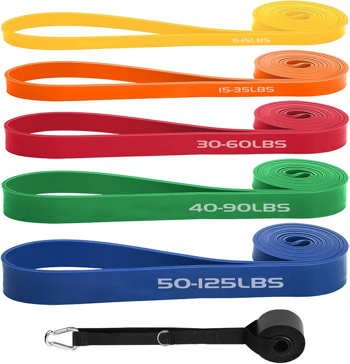 Exercise Bands Resistance Bands for Working Out,Pull Up Bands Set,at Home Workout Equipment,Workout Bands for Men and Women,Stretch Bands for Exercise