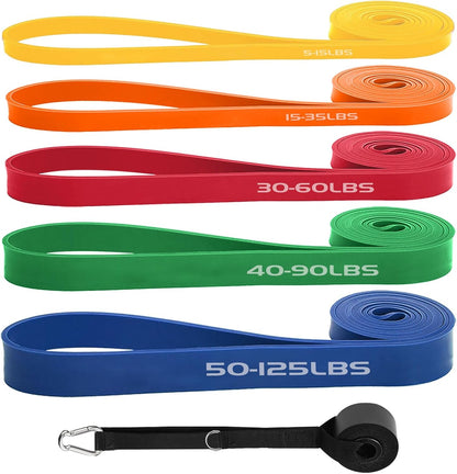 Exercise Bands Resistance Bands for Working Out,Pull Up Bands Set,at Home Workout Equipment,Workout Bands for Men and Women,Stretch Bands for Exercise