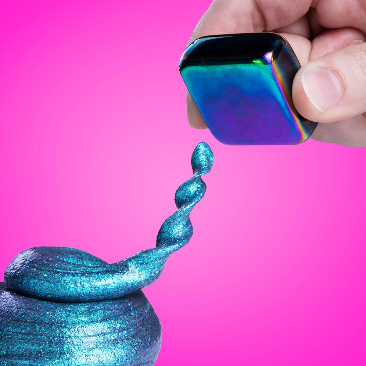Crazy Aaron's Thinking Putty® - Happy Earth - Blue Sensory Putty for Kids and Grown ups in a 4" Tin - Creative and Endless Fun, Stress Relief Therapy Toys, Never Dries Out - Made in USA