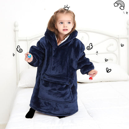 KFUBUO Wearable Blanket Hoodie for Adults Sherpa All Patterns Cat Oversized Sweatshirt Blanket with Pockets for Women