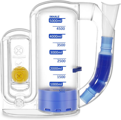 Breathing Exercise Device for Lungs, Exerciser, One‑Ball Design for Gentle Breathing Training & Recovery Support, Easy to Clean