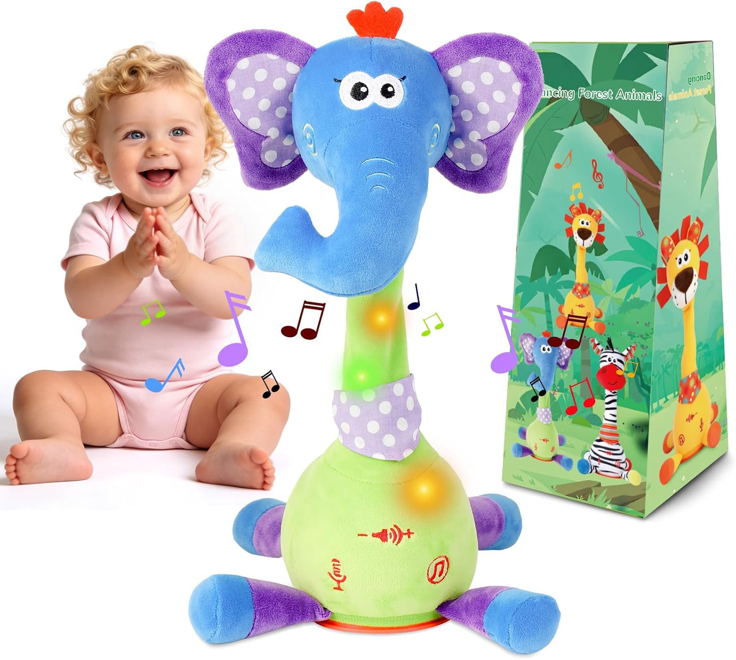 LUKETURE Breathing Otter Plush Toy with Rhythmic Motion, Soft Night Light & Gentle Sounds, Extra-Soft Stuffed Animal Companion for Home, Travel & Everyday Cuddles