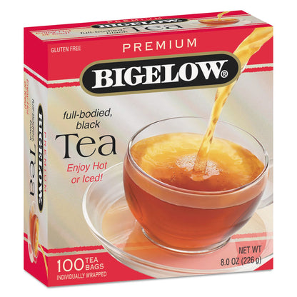 Bigelow Tea Black Tea 6 Flavor Variety Pack, Caffeinated Tea with Mint, Lemon, Constant Comment, English Teatime, Earl Grey, and Vanilla Chai, 20 Count Box (Pack of 6), 120 Total Tea Bags
