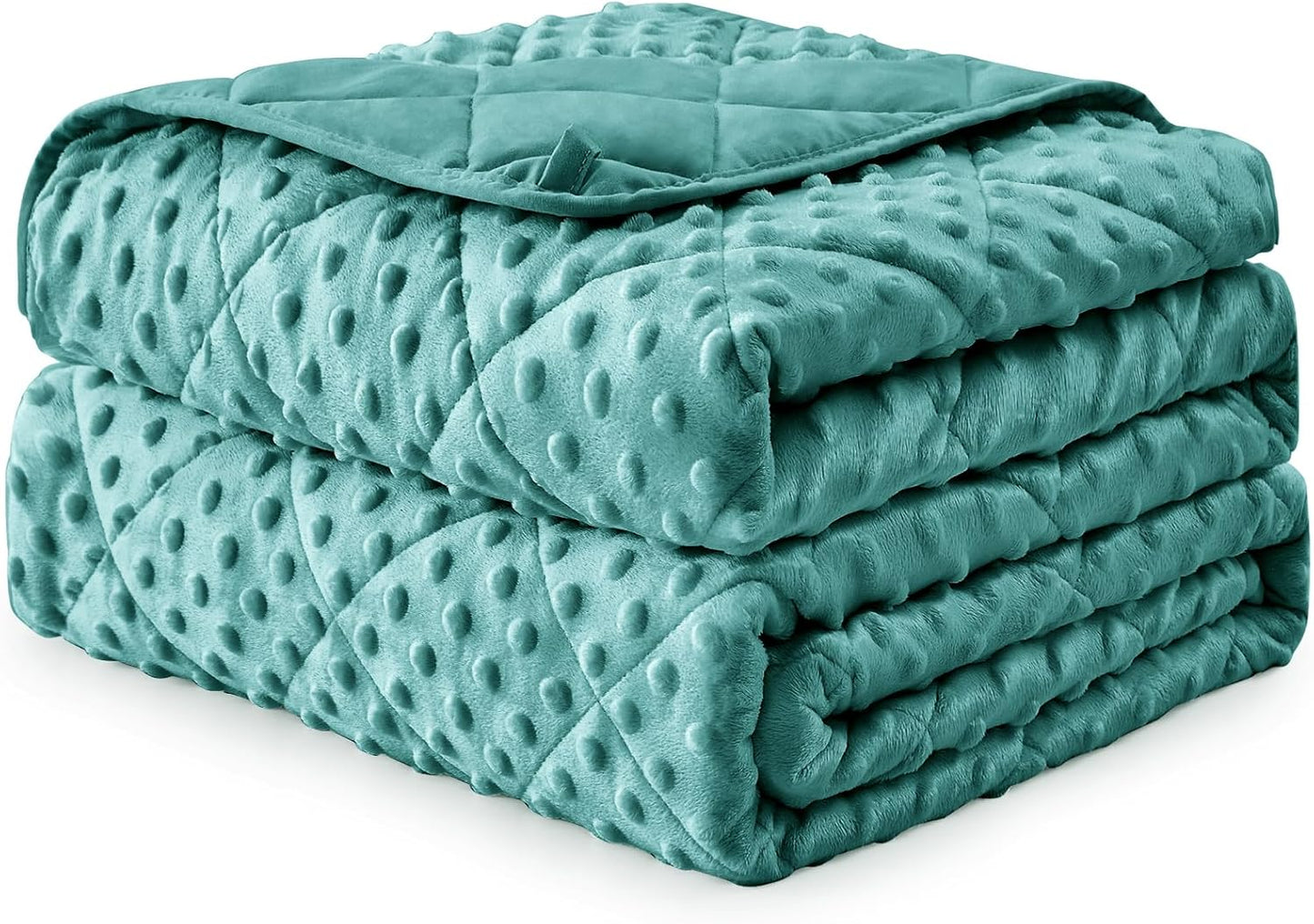 Weighted Lap Blanket for Adults 5lbs, 24"x29" Cooling Heavy Throw Blanket, Portable Travel Weighted Blankets, Soft Small Blankets Gift for Sleeping, Navy Blue