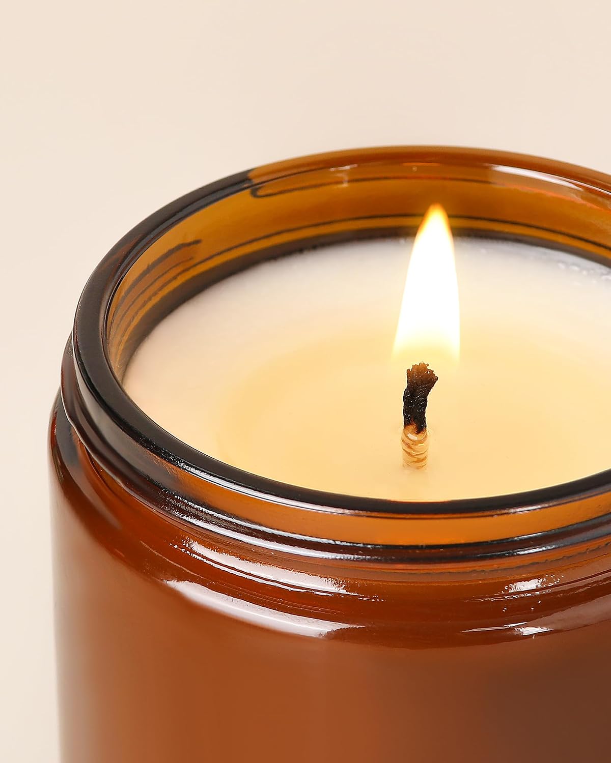 AOOVOO Coconut Vanilla Candles - 9 oz Scented Candles, Aromatherapy Candle, Soy Candle for Home Scented
