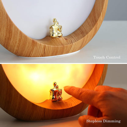 mamre Romantic Dimmable Sunset Lamp Home Decor Sunset Table Lamp Gift for Living Room Bedroom