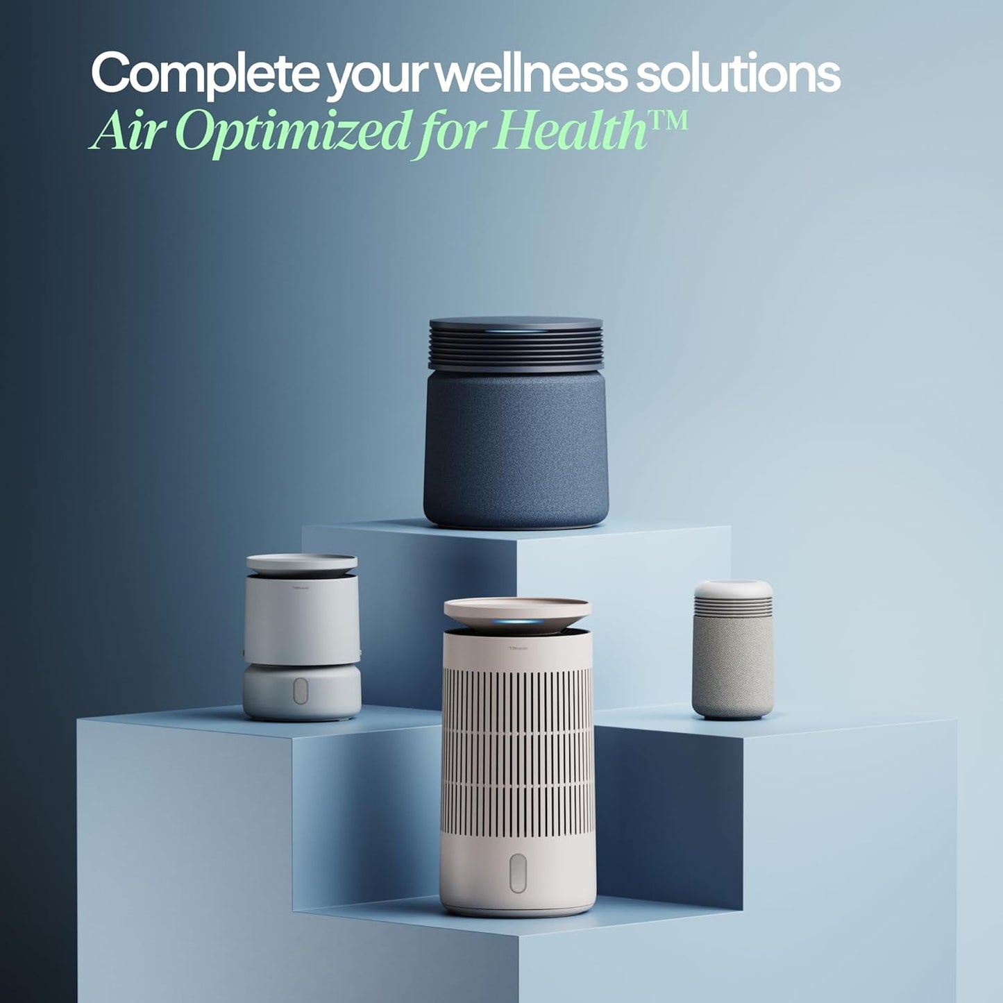Blueair 2-in-1 Pro Air Purifier & Humidifier for Large Rooms, HEPASilent™ Removes 99.97% Allergens, Dust, Smoke, Up to 1,875 sq ft, Smart App, Skin-Hydration Mode, 360° InvisibleMist™