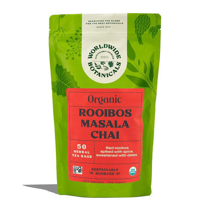 Worldwide Botanicals Organic Lemon Balm Tea, 25 Tea Bags - 50% more herbs with 2.25g per teabag - 100% Pure Lemon Balm Leaves, Kosher