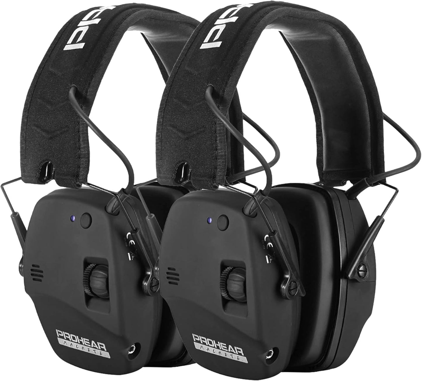PROHEAR Electronic Ear Protection for Shooting with 4X Sound Amplification, Gun Range Hearing Protection Muffs, NRR 23dB Noise Reduction Headphones for Hunting, Green