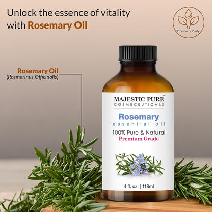 Majestic Pure Lavender Essential Oil for Diffuser - 4 Fl Oz