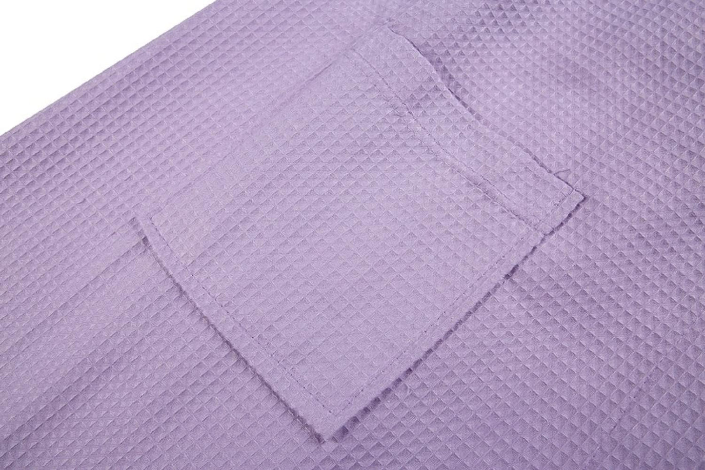 sunshinemall Women's Lightweight Bath Shower Wrap Waffle Spa Robes Bathrobe Quick Dry Cover Up with Adjustable Closure