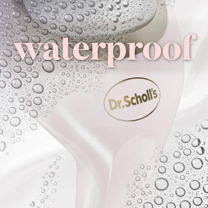 Dr. Scholl's Pedi Perfect Electric Foot Callus Remover, Waterproof, Rechargeable with x2 Roller Heads, Removes Hard Skin for Soft Beautiful Feet, 90 Minute Run Time, Dust Catcher, Pedicure Tools