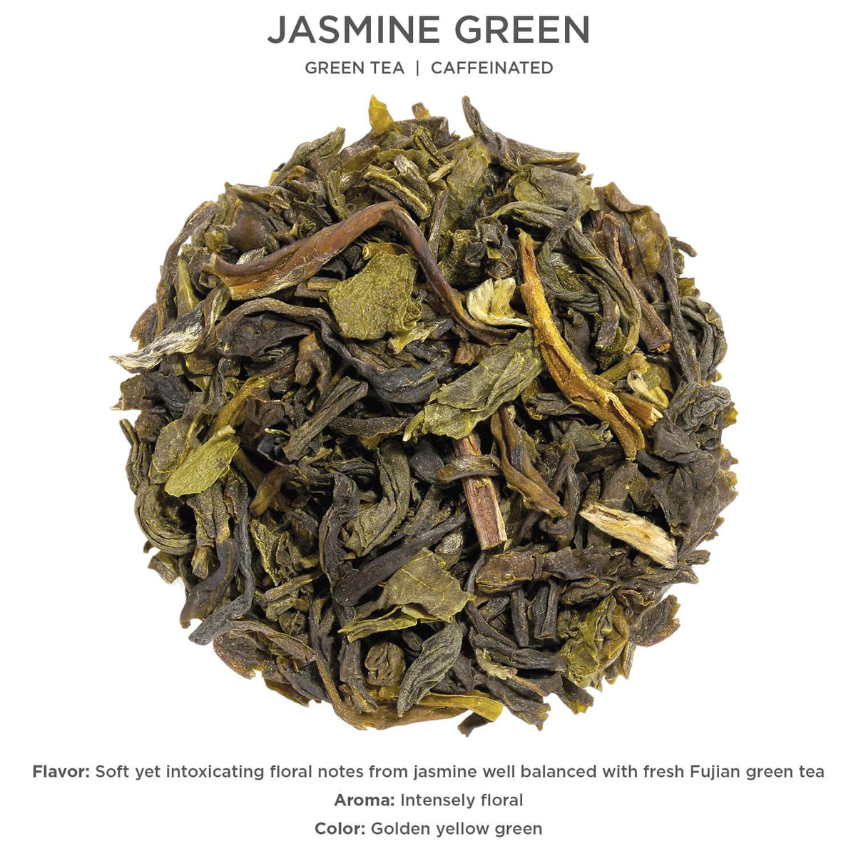 Tea Forte Jasmine Green Event Box Tea Set, 40 Pyramid Infusers