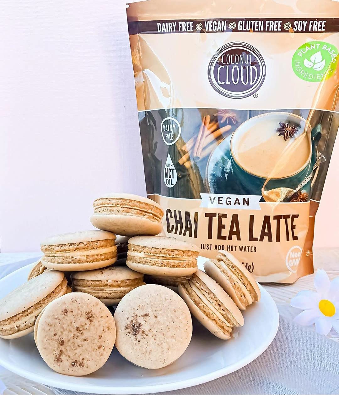 Coconut Cloud: Vegan Spiced Chai Tea Latte | Creamy, Delicious & Easy Dairy Free Alternative. Made in Colorado (Lightly Sweetened, Gluten Free, Soy Free), 16 oz