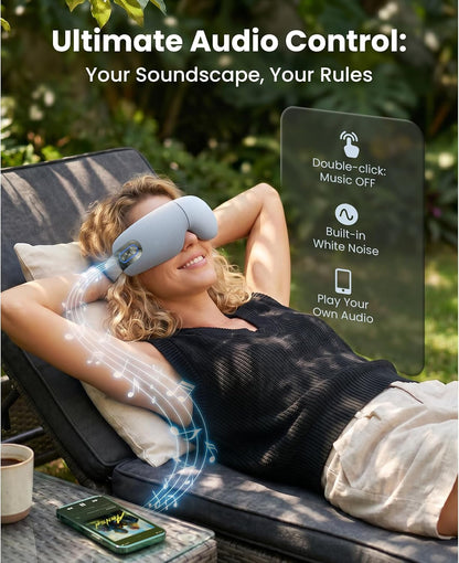BOB AND BRAD EYEFLOW Eye Massager with Chip Cooling & Heat for Puffy Eyes