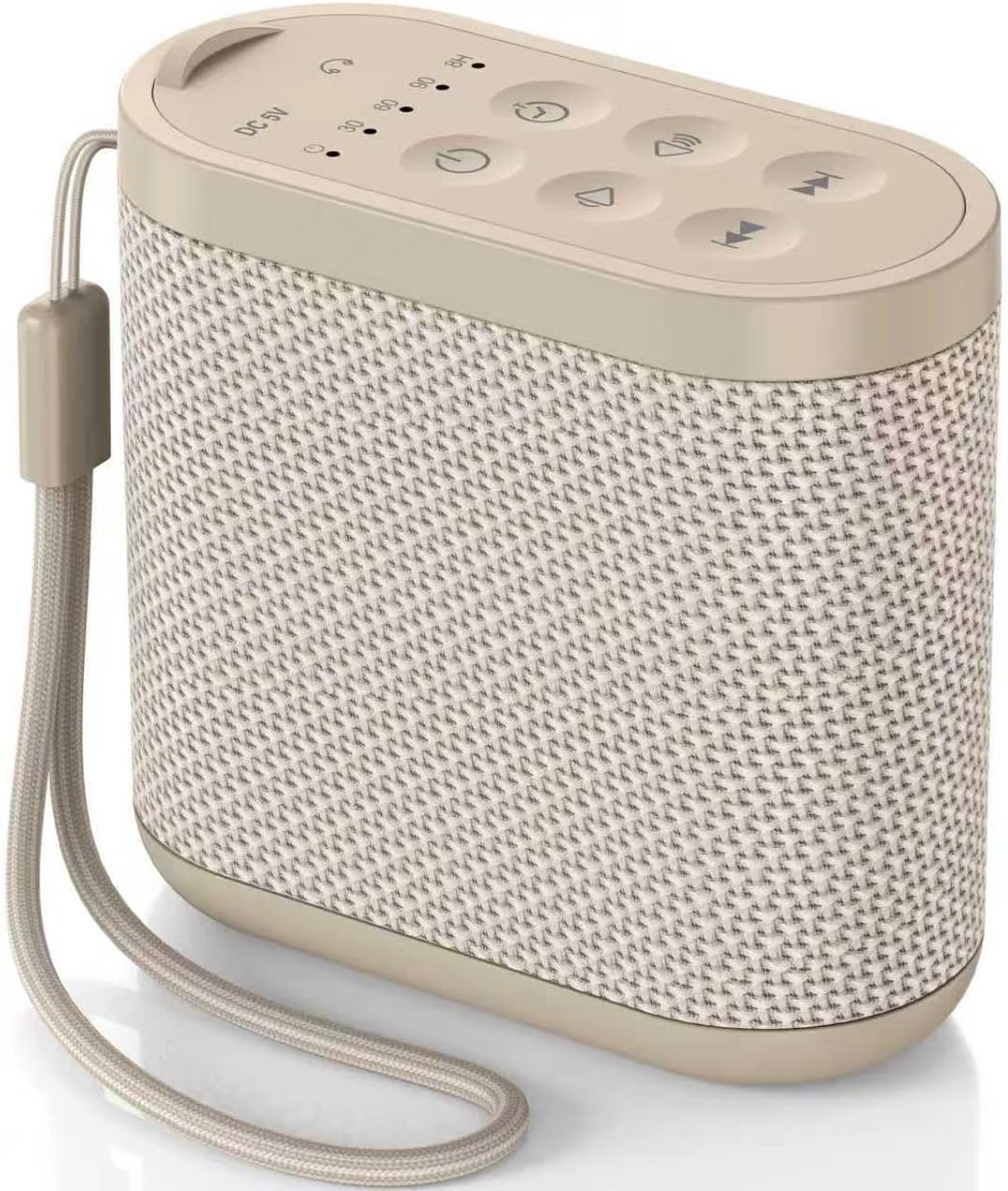 Portable Travel Sound Machine for Adults, Baby Sleeping : Super Long-Lasting & Rechargeable Battery, Headphone Jack, 21 Sounds - White Noise Machine for Office Privacy & Noise Canceling, Home, Gift