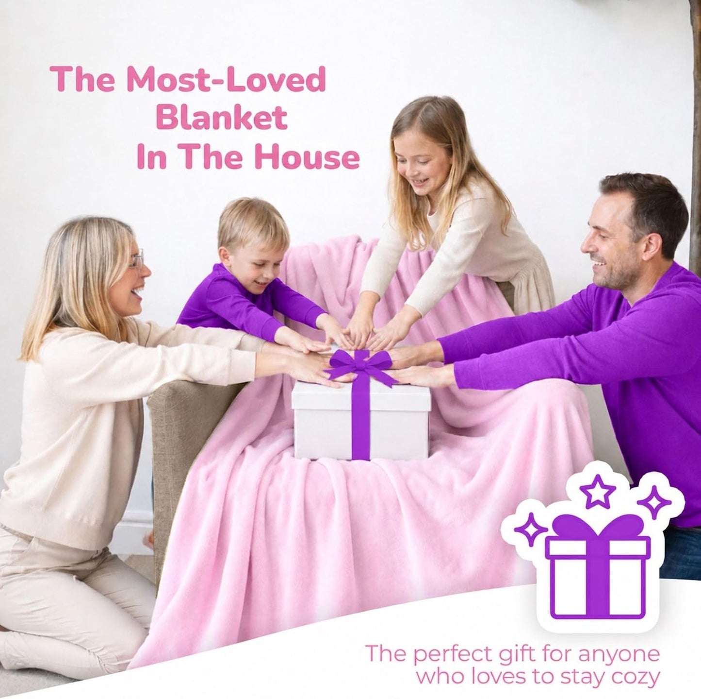 Super Blanky Wearable Blankets for Women & Men, Graduation Day Gift for Her, Cozy Gifts for Women, Wife Birthday Gifts Ideas