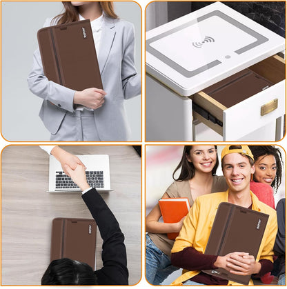 ENGPOW Expanding File Folder,Fireproof 13 Pockets Document Organizer Bag