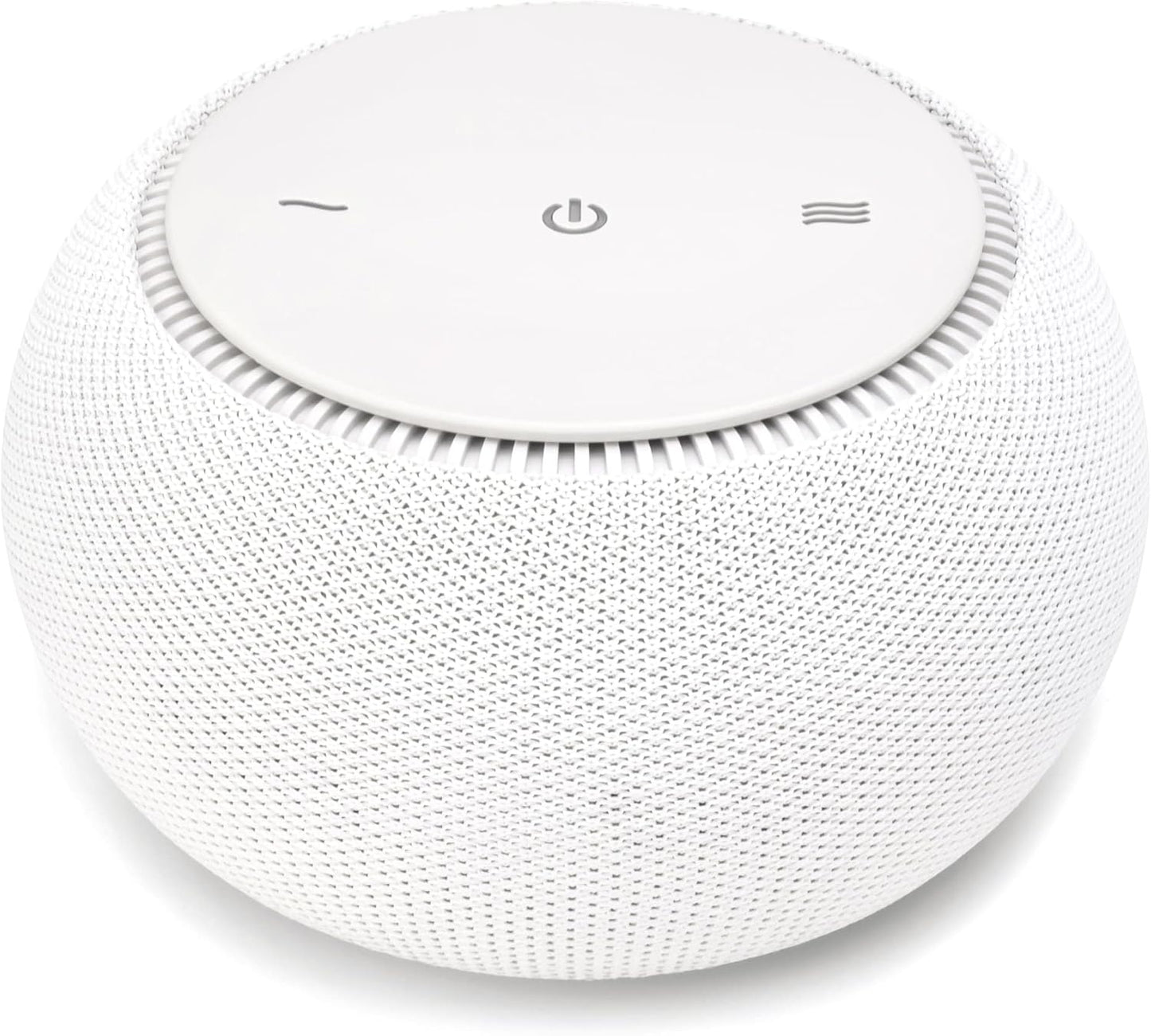 SNOOZ Pro White Noise Sound Machine - Natural Fan Noise, Non-Looping Sound, App Scheduler - Travel Case Included, Sleep Aid for Adults & Baby, 10 Volume Settings, Portable, Gift Registry - Cotton