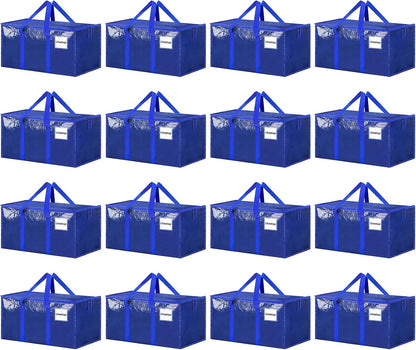 ukeetap Extra Large Clothes Storage Bins with Lids, Clear