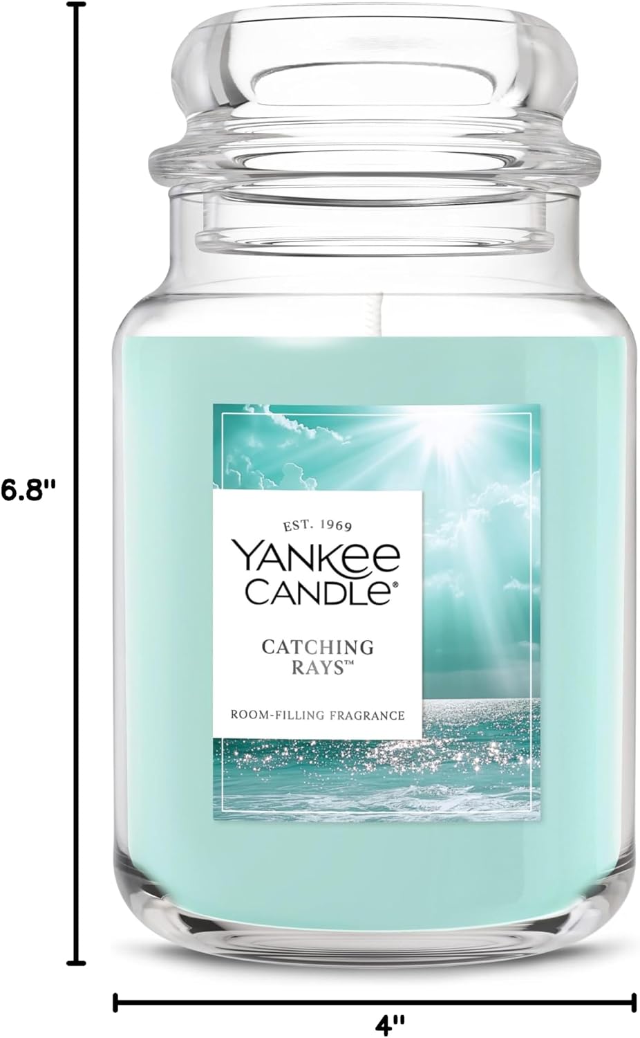 Yankee Candle MidSummer's Night Scented Candle, 22oz Large Jar