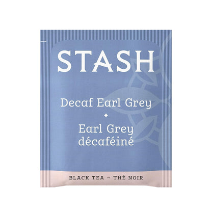 STASH Decaf Earl Grey Black Tea, 108 Bags (6 Boxes of 18), Decaffeinated