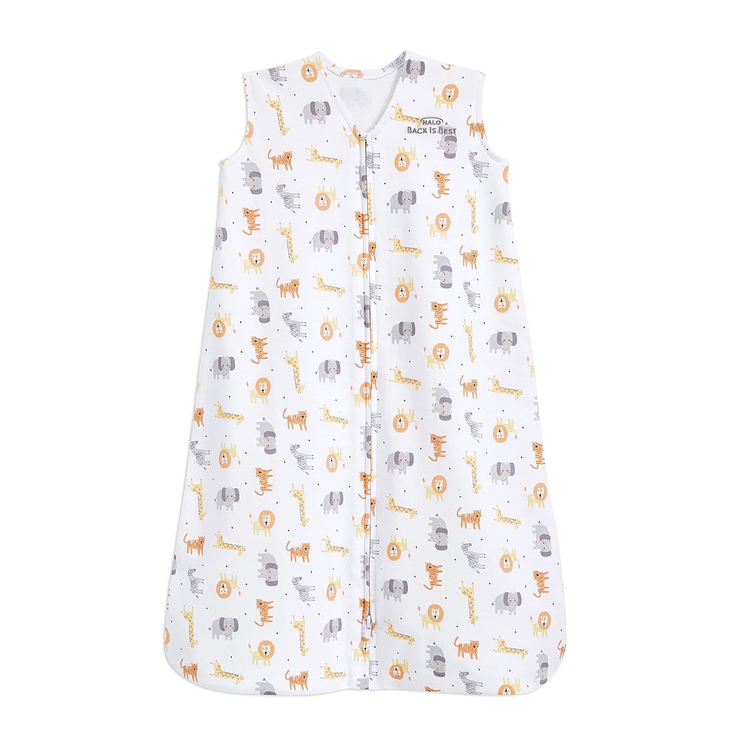HALO SleepSack, 100% Cotton Wearable Blanket, Swaddle Transition Sleeping Bag, TOG 0.5, Ocean Life, Medium, 6-12 Months