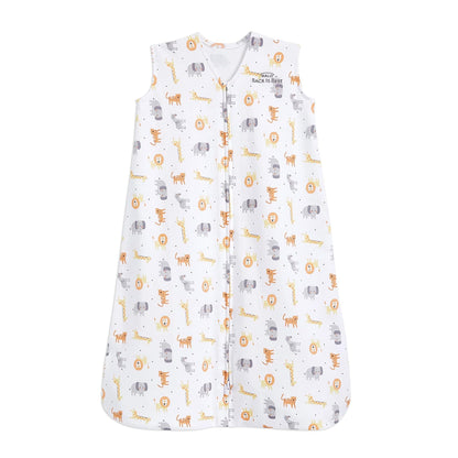 HALO SleepSack, 100% Cotton Wearable Blanket, Swaddle Transition Sleeping Bag, TOG 0.5, Ocean Life, Medium, 6-12 Months