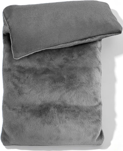 Microwavable Heating Pad with Washable Cover 13x7 Inch Flaxseed Microwave Hot Pack, Lavender Scent, Moist Warm Compress for Relaxation, Non-Electric & Portable