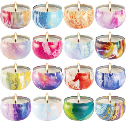 36 Pack Scented Candles Set for Home, Relaxing Stress Relief, Aromatherapy - Natural Soy Wax and Fragrance - Gifts for Women, Mom, Best Friend, Wife, Birthday