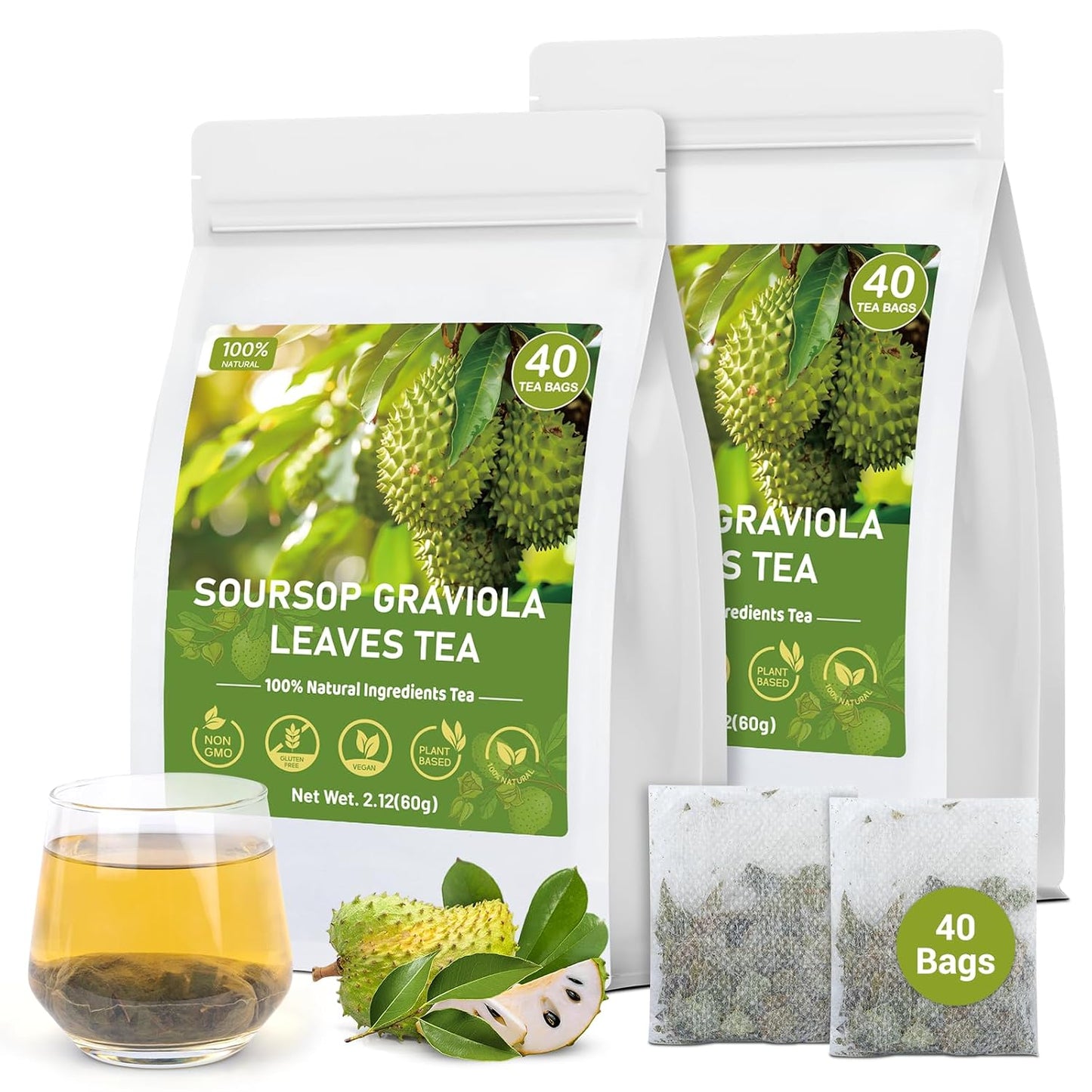 Liver Detox Tea, Chinese Kidney and Liver Cleanse Detox Herbal Tea Support Kidney Healthy Function with 11 Precious Ingredients Formula (1 Pack/15 Bags)