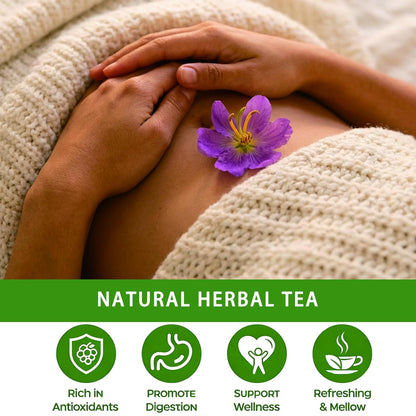 Samcci - Milk Thistle Tea Bags, 50 Teabags, 3g/bag - 100% Natural Milk Thistle Seeds Support Liver Herbal Tea, Caffeine Free - No Additives - No Sugar - Non-GMO - No Gluten